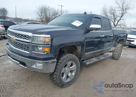2014 Chevrolet Silverado 1500 1Lz из США, поврежденный, VIN 1GCVKSEC7EZ136272